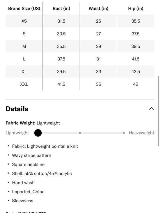 MINKPINK Olive & Cream Knit Wave Camisole - Picture 4 of 7